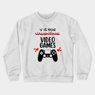 Video Games Crewneck Sweatshirt